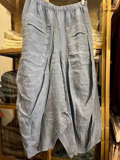 Adriatic Linen Balloon Pants by 75