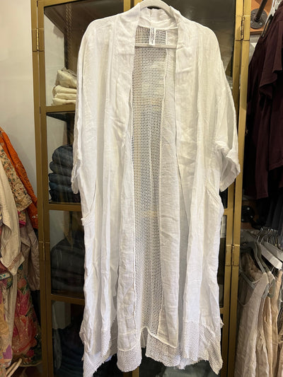 Catalina Breeze Linen Cardigan by 75