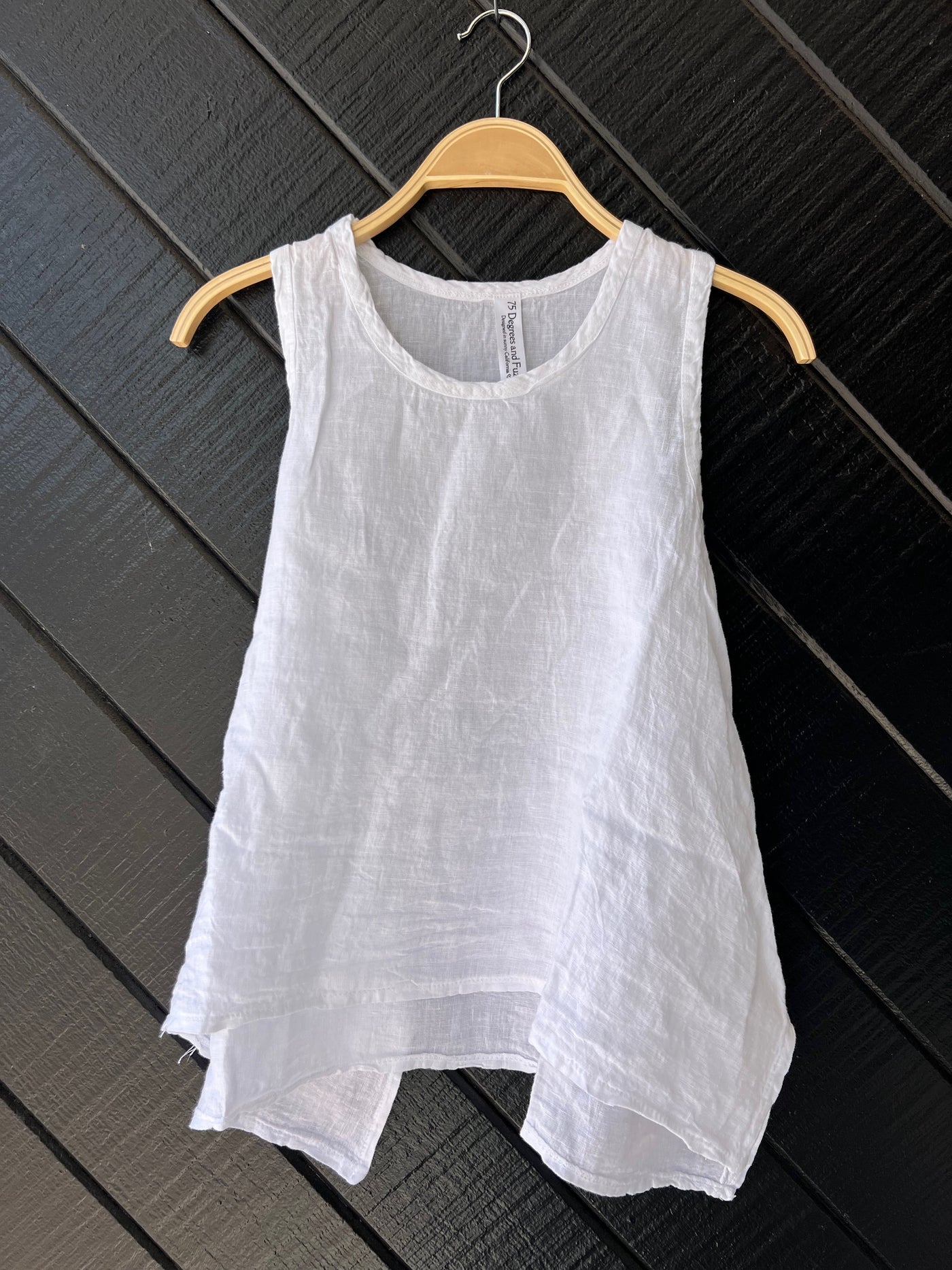 White Sands Linen Tank by 75