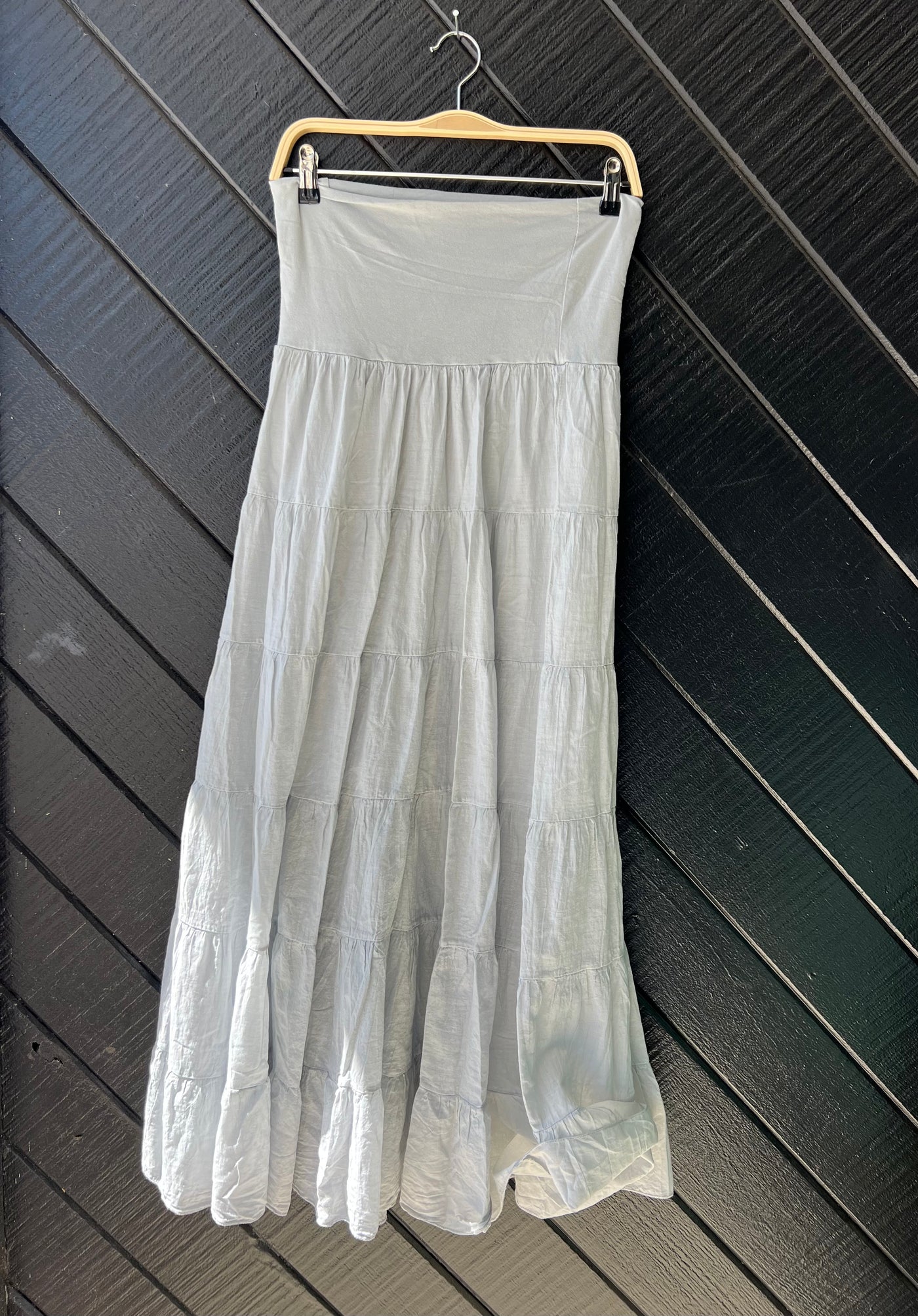 Cloud Nine Tiered Maxi Skirt by 75