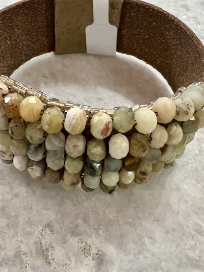 Golden Hour Opal Cuff by Martell Studio
