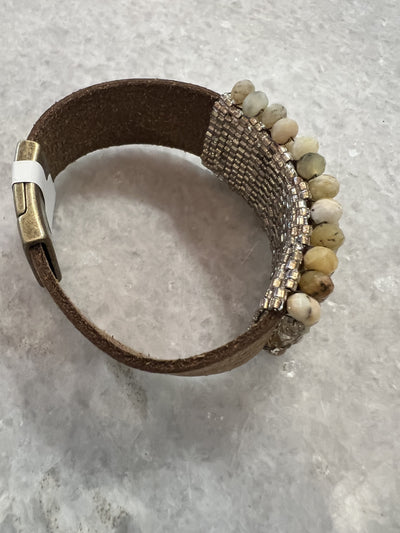 Golden Hour Opal Cuff by Martell Studio