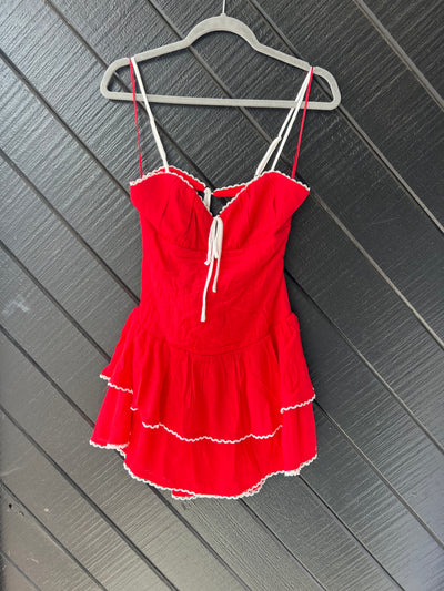 Coastal Dreams Tiered Mini Dress by 75