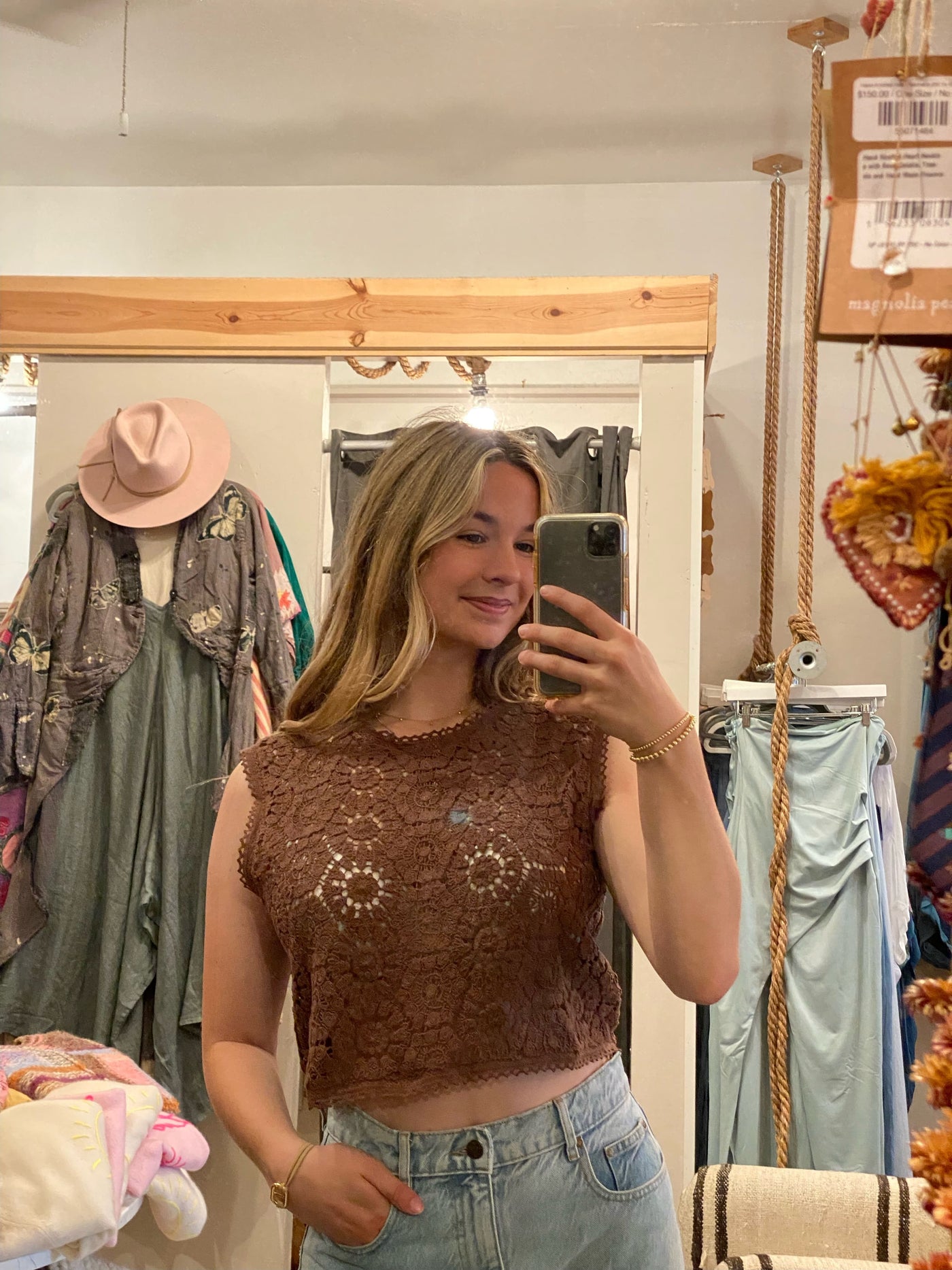 HELENA CROCHET LACE TOP by Spell the Gypsy