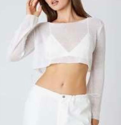 Summer Slip-Knit Sweater by 75