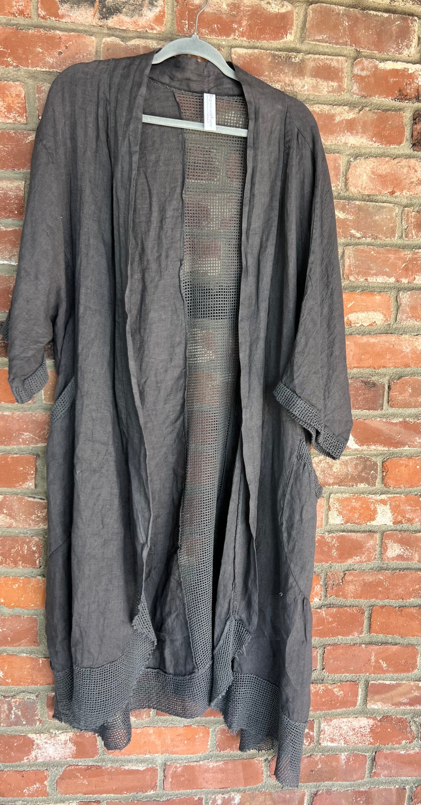 Catalina Breeze Linen Cardigan by 75