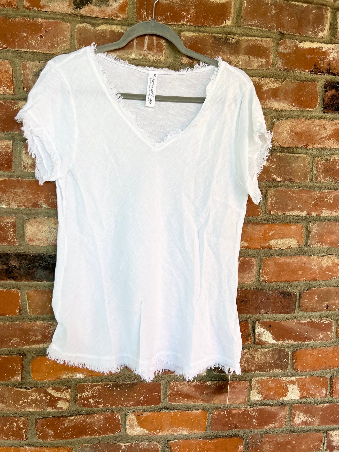 Saltwind Frayed Edge Tee by 75