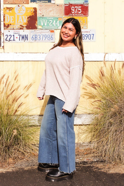 Ocean Breeze Bell Sleeve Sweater by 75