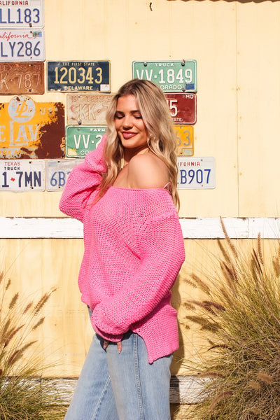 San Clemente V-Neck Cotton Sweater