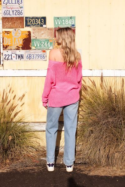 San Clemente V-Neck Cotton Sweater