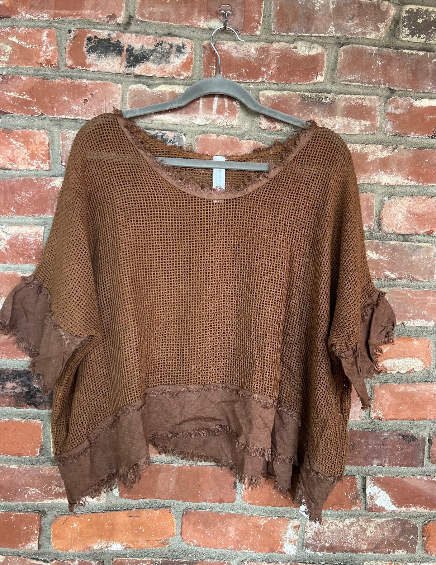 Coastal Breeze Mesh Top by 75