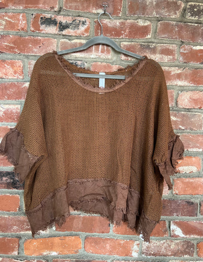 Coastal Breeze Mesh Top by 75