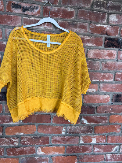 Coastal Breeze Mesh Top by 75