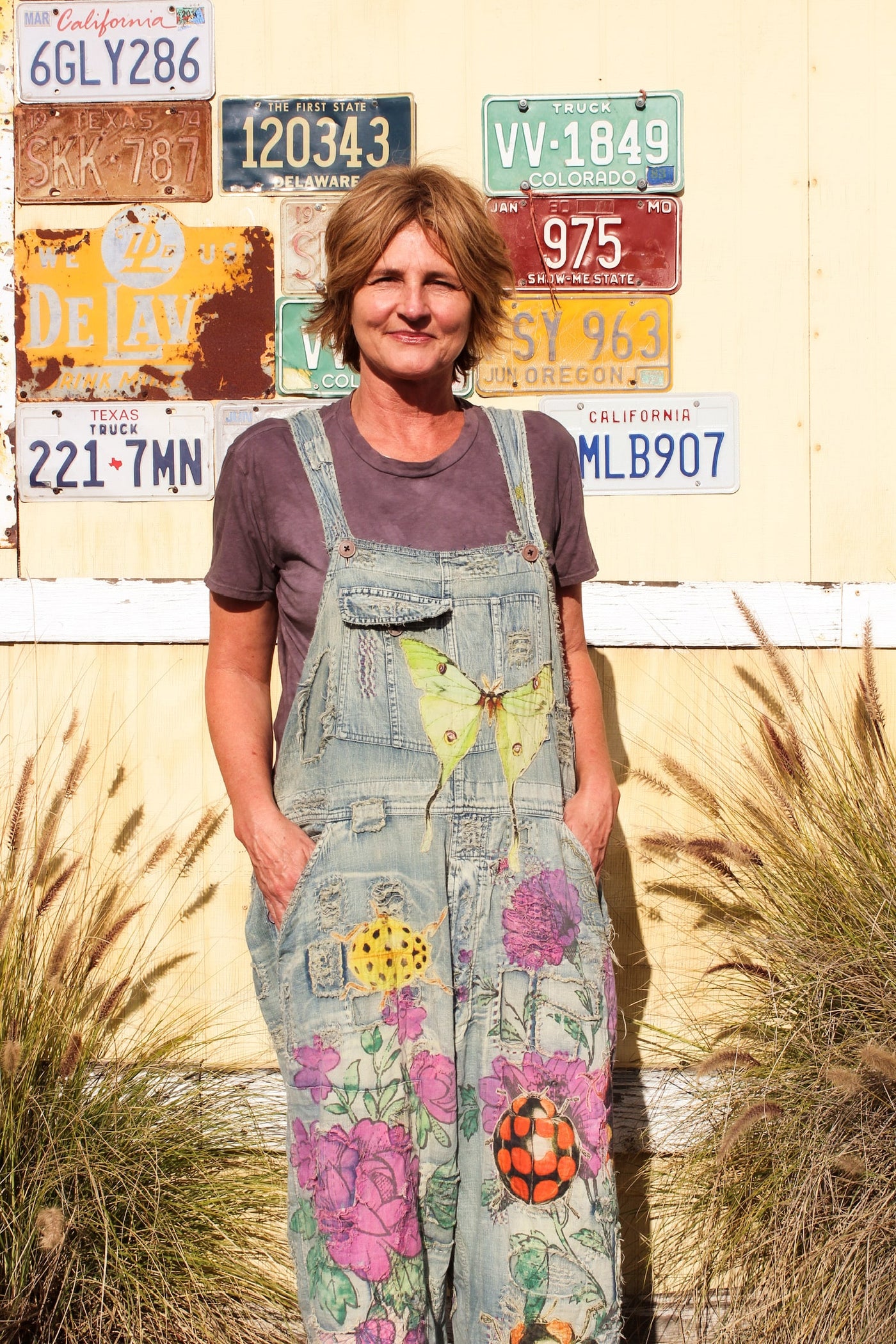Night Garden Benjamin Wide Leg Overalls 149 by Magnolia Pearl