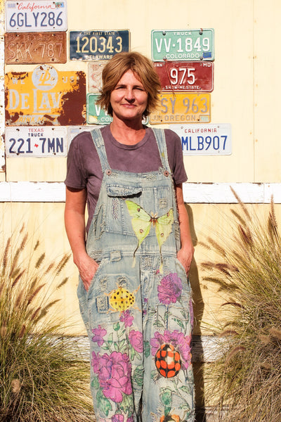 Night Garden Benjamin Wide Leg Overalls 149 by Magnolia Pearl