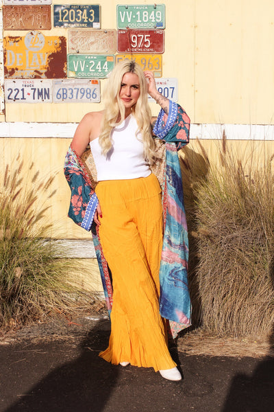 The Driftwood Palazzo Pant by 75