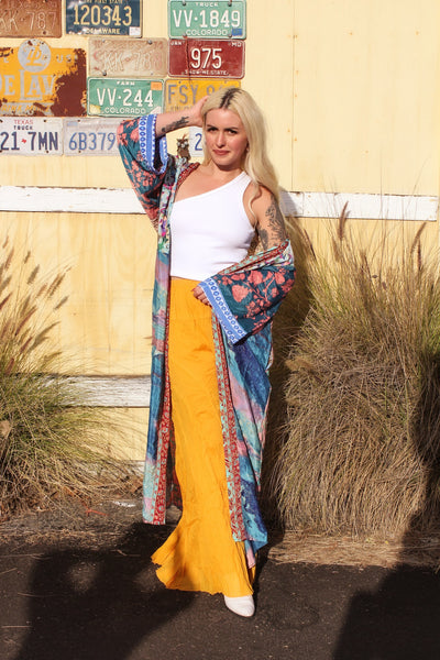 The Driftwood Palazzo Pant by 75