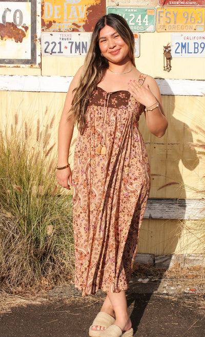 MELODY STRAPPY HOUSE DRESS by Spell