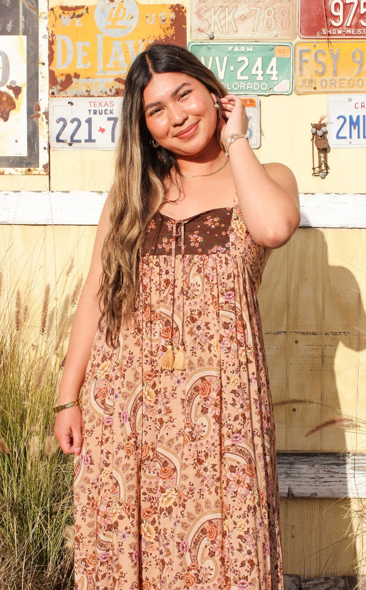 magnolia midi dress spell MELODY STRAPPY HOUSE DRESS by Spell – 75° & Fuzzy