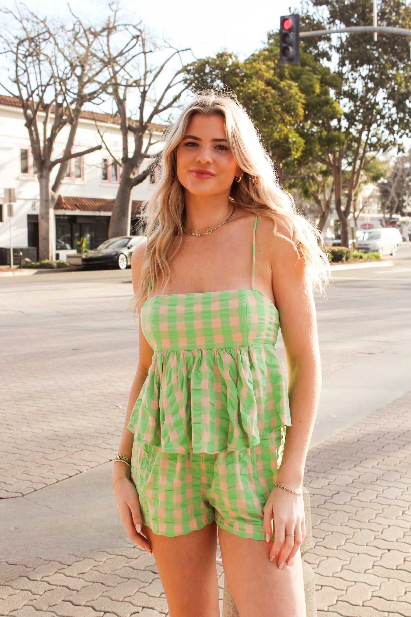 MIA PLAID TANK by Free People