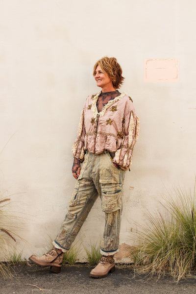 Quilted Tatum Cargo Denims 819 by Magnolia Pearl