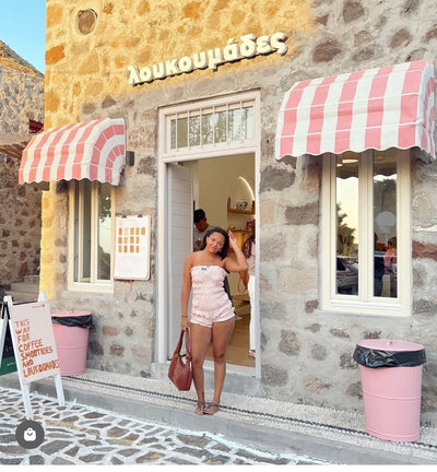 Cotton Candy Sunset Romper BY 75