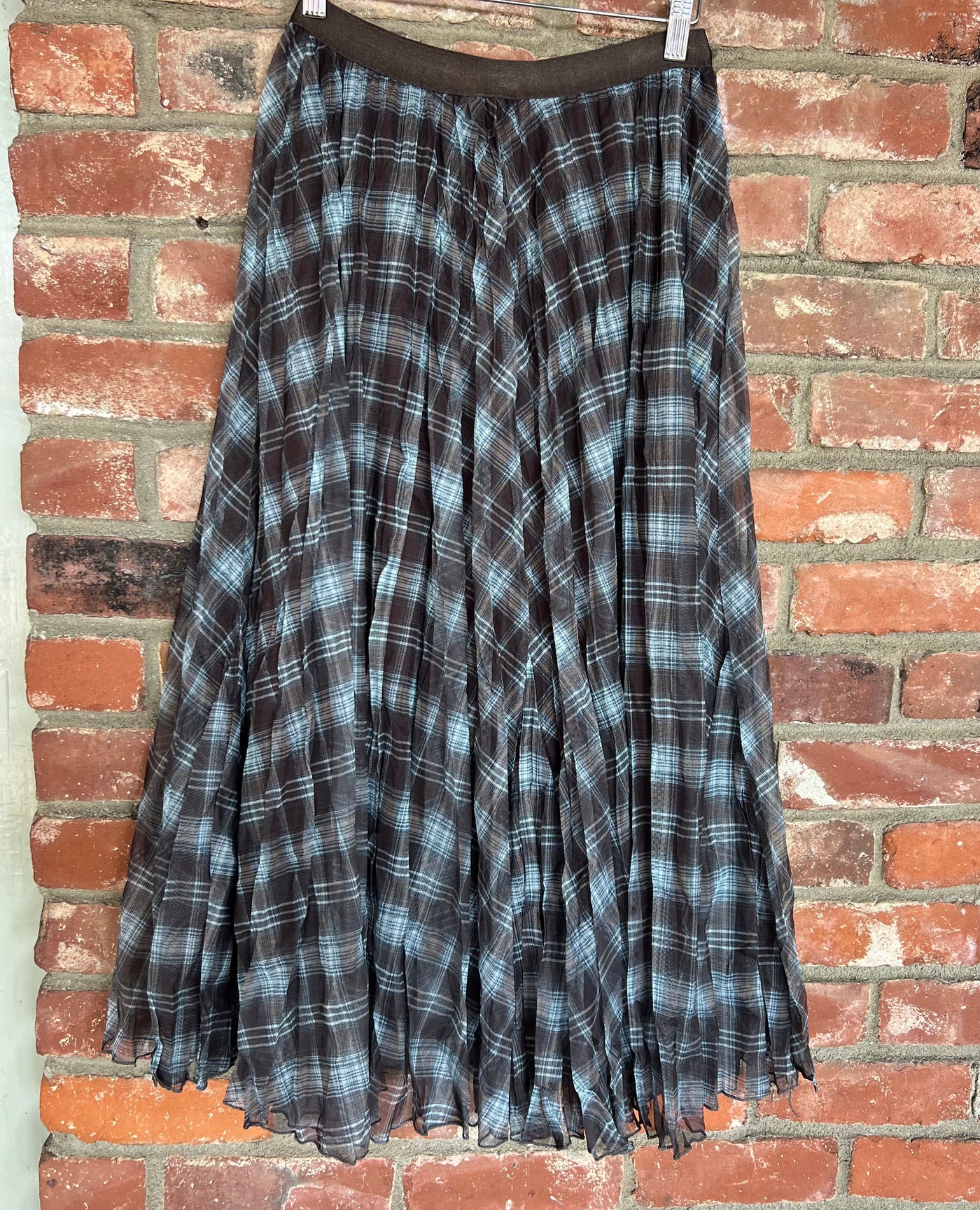 Coastal Muse Plaid Tulle Skirt  by 75