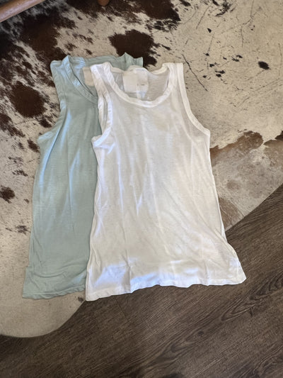 Women's High Soft Jersey Tank Top by V :: room