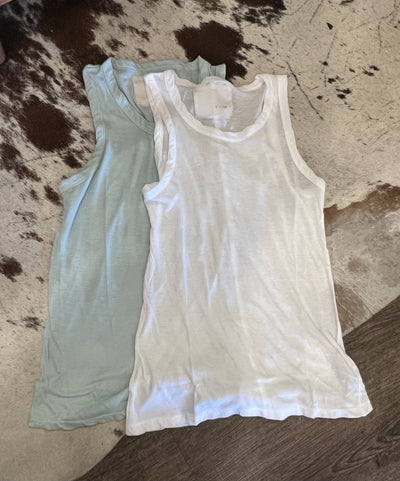 Women's High Soft Jersey Tank Top by V :: room