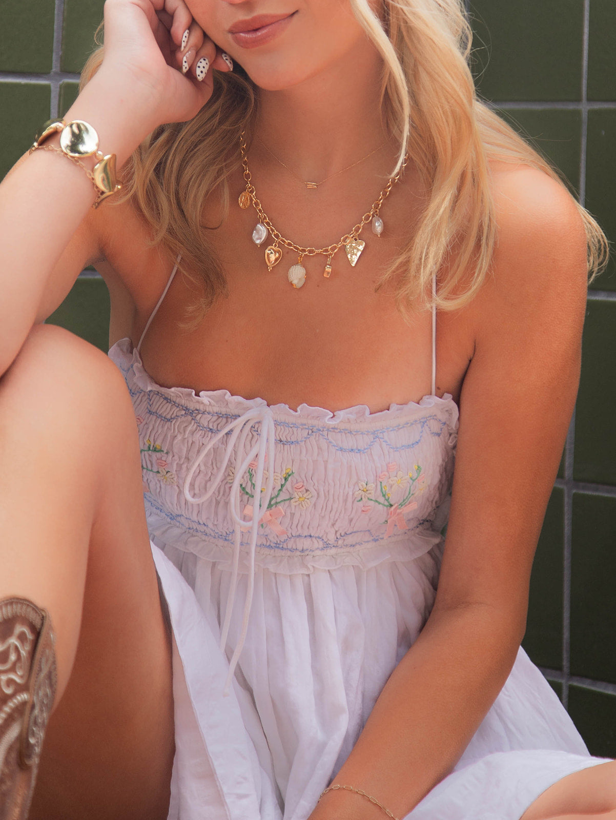 SUMMER TIME MINI DRESS BY FOR LOVE AND LEMONS
