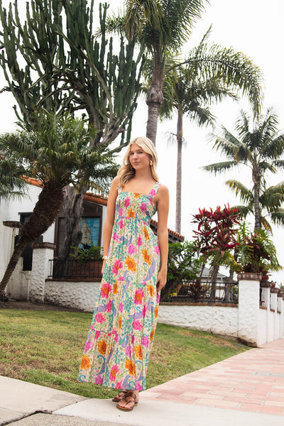 BOHÈME STRAPPY MAXI DRESS by Spell