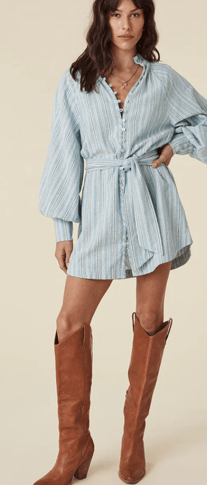 RODEO BLOUSE DRESS by Spell