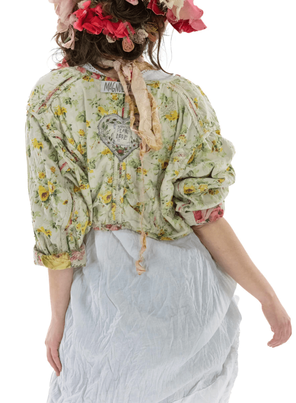 Floral Cropped Leni Jacket 697 by Magnolia Pearl