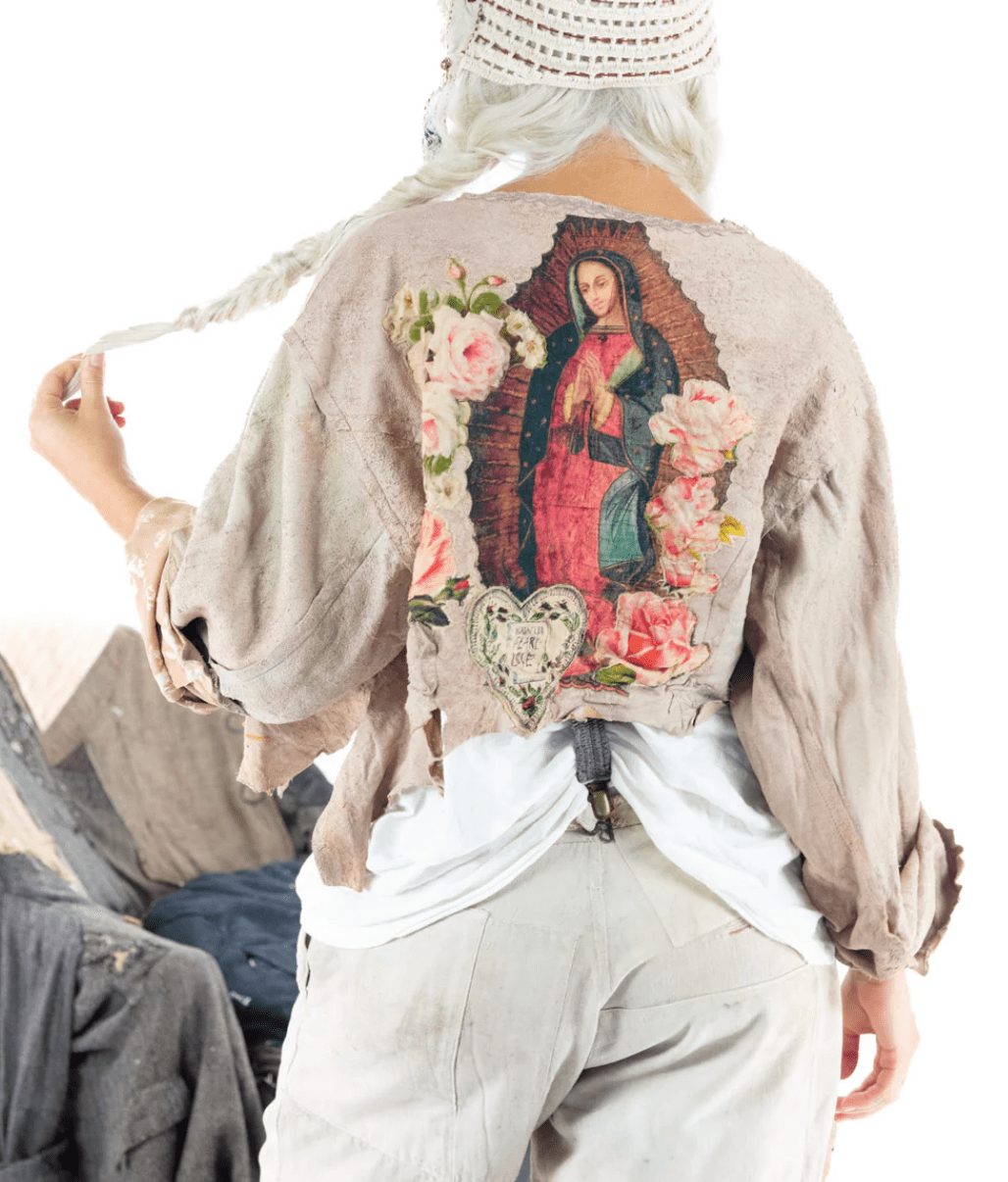 Leather Leni Cropped Jacket 725 by Magnolia Pearl