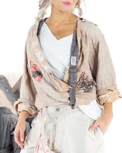 Leather Leni Cropped Jacket 725 by Magnolia Pearl