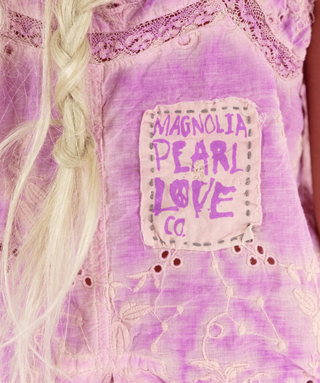 EYELET CLEMENTINE TANK TOP 1496 by Magnolia Pearl