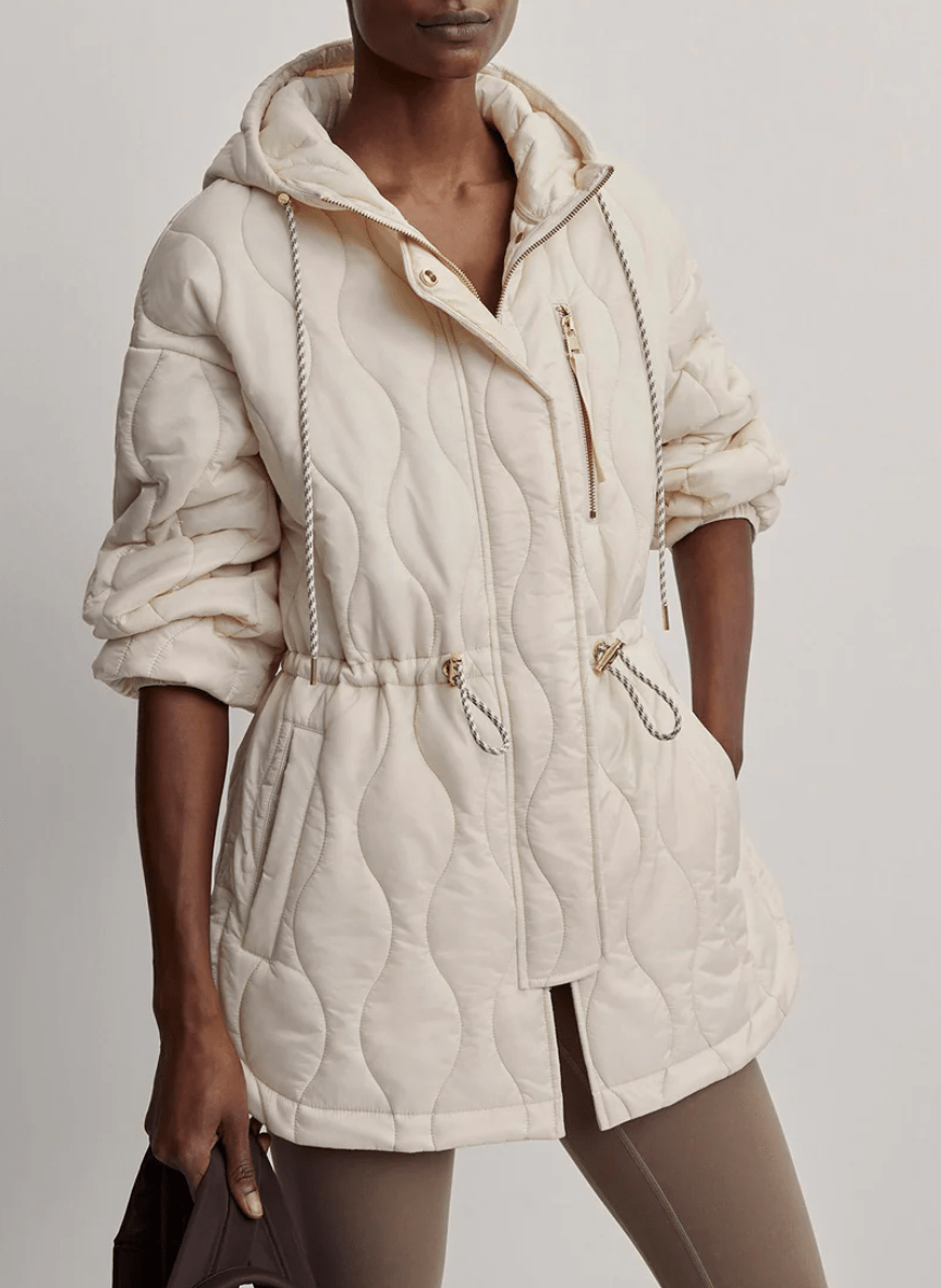 Caitlin Quilted Hooded Jacket by Varley