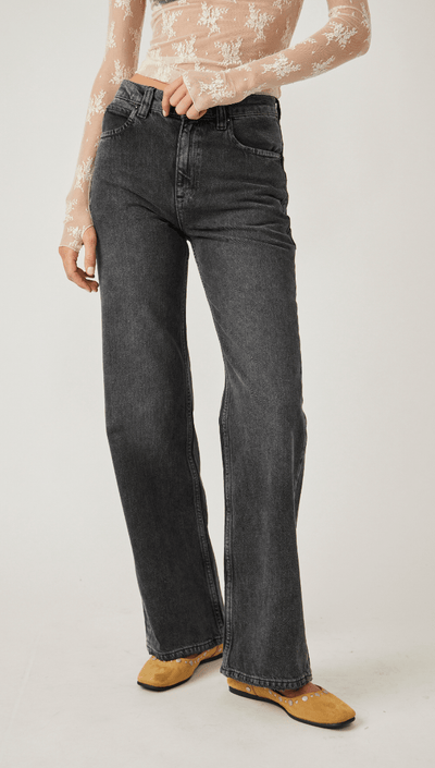 TINSLEY BAGGY HIGH RISE Denim by Free People
