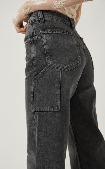 TINSLEY BAGGY HIGH RISE S by Free People