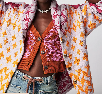 BRIGHT OPTIMISTIC CARDI by Free People