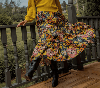 FREYA ANKLE SKIRT by Cleobella