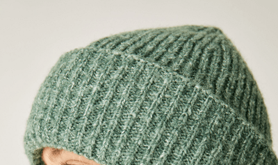 HARBOR MARLED RIBBED BEANIE by Free People