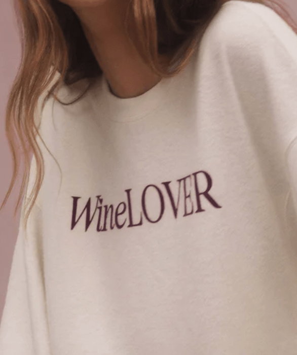 WINE LOVER LONG SLEEVE TOP by Z Supply