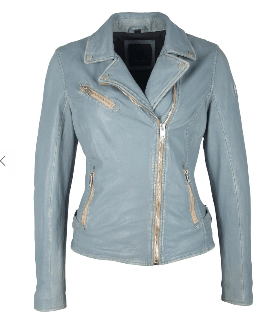 Sofia RF Leather Jacket by Mauritius