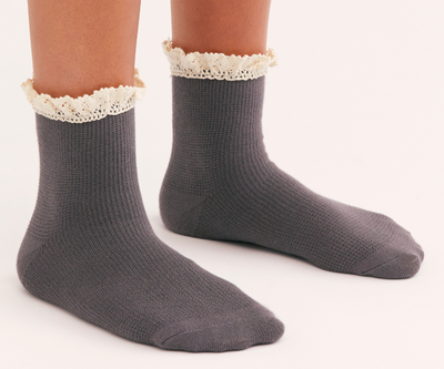BELOVED WAFFLE KNIT ANKLE by Free People
