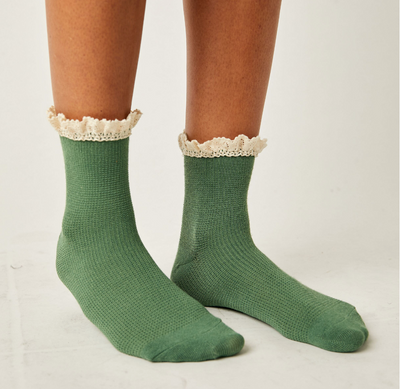 BELOVED WAFFLE KNIT ANKLE by Free People