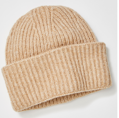 HARBOR MARLED RIBBED BEANIE by Free People