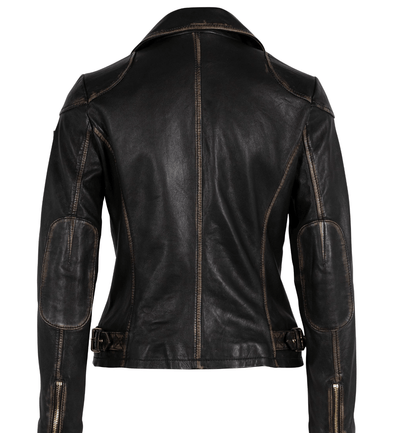Peggie RF Leather Jacket by Mauritius