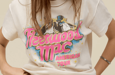 FLEETWOOD MAC AMERICAN TOUR REVERSE TOUR TEE by Daydreamer