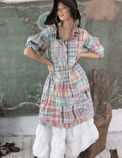 Patchwork Tora Dress 989 by Magnolia Pearl